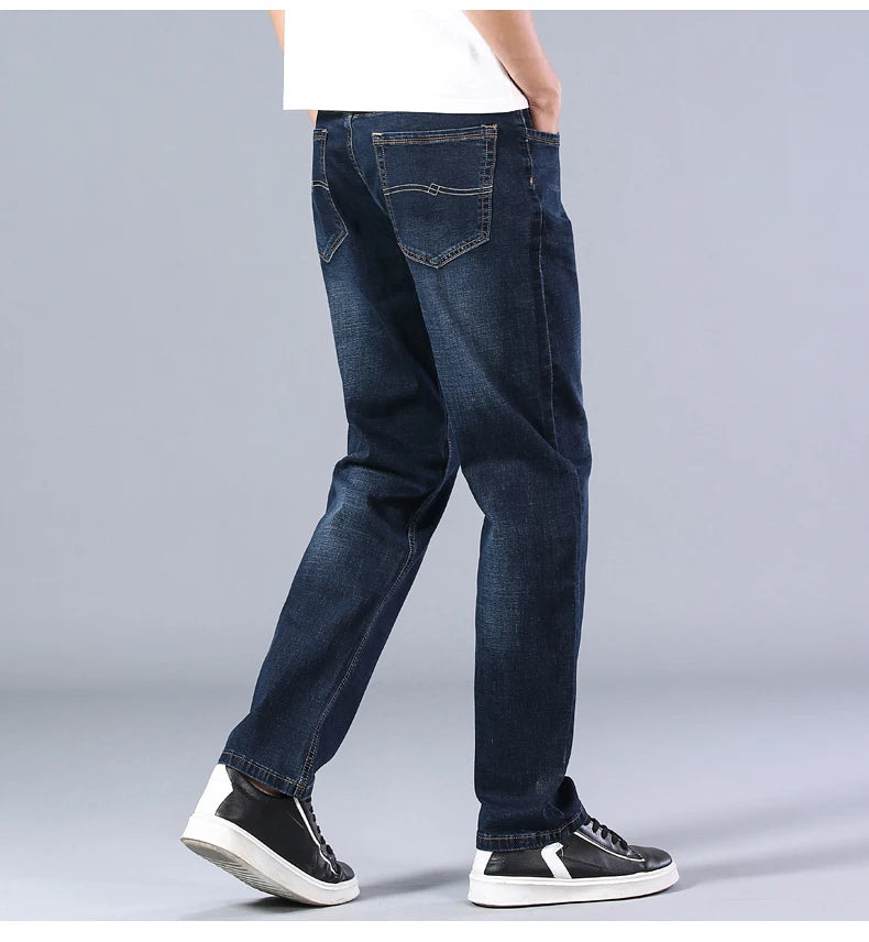 Men's Straight-leg Loose Classic Jeans