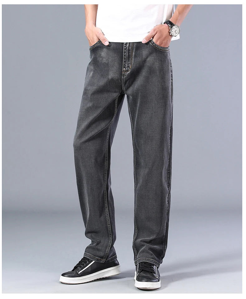 Men's Straight-leg Loose Classic Jeans