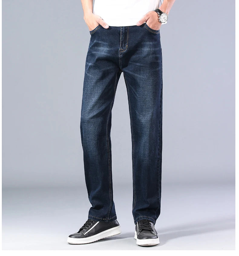 Men's Straight-leg Loose Classic Jeans