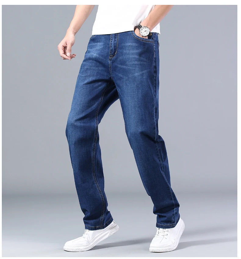 Men's Straight-leg Loose Classic Jeans