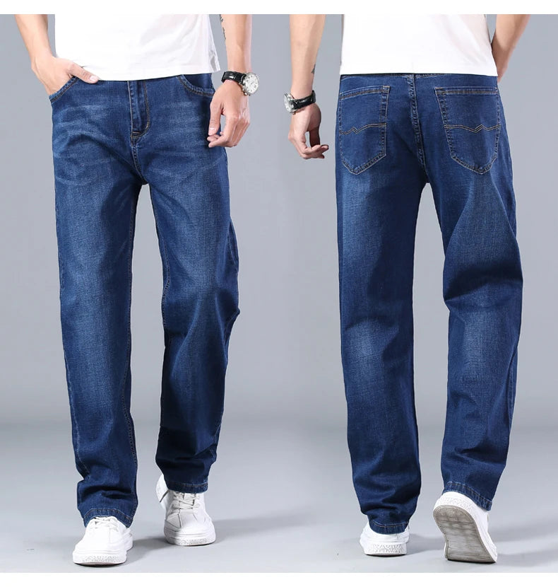 Men's Straight-leg Loose Classic Jeans