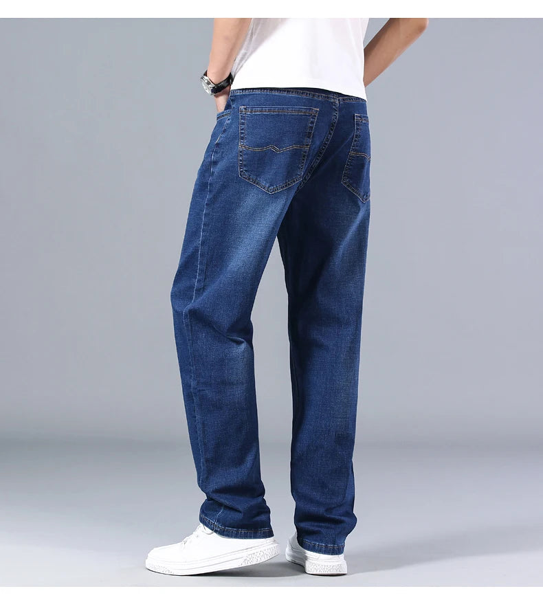 Men's Straight-leg Loose Classic Jeans