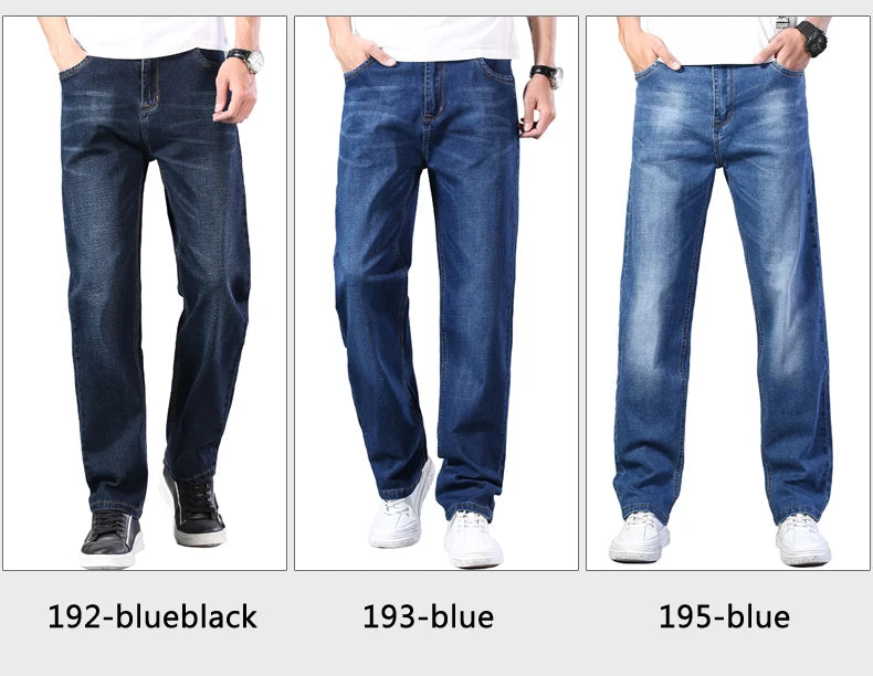 Men's Straight-leg Loose Classic Jeans