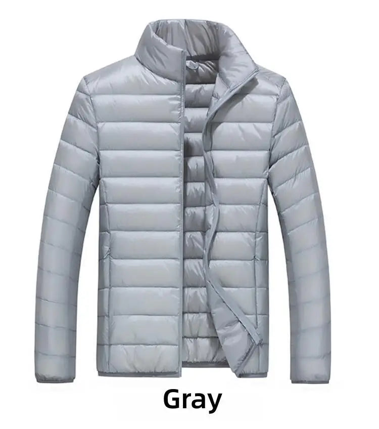 Winter Ultra Light White Duck Down Jacket Waterproof