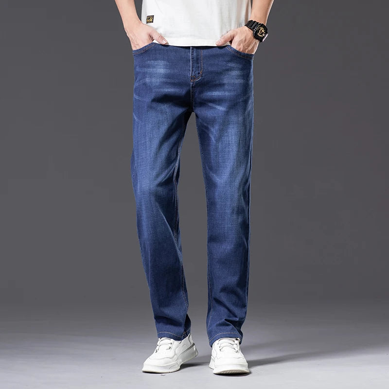 Men's Straight-leg Loose Classic Jeans