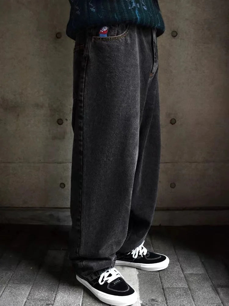 Men Streetwear Baggy Jeans