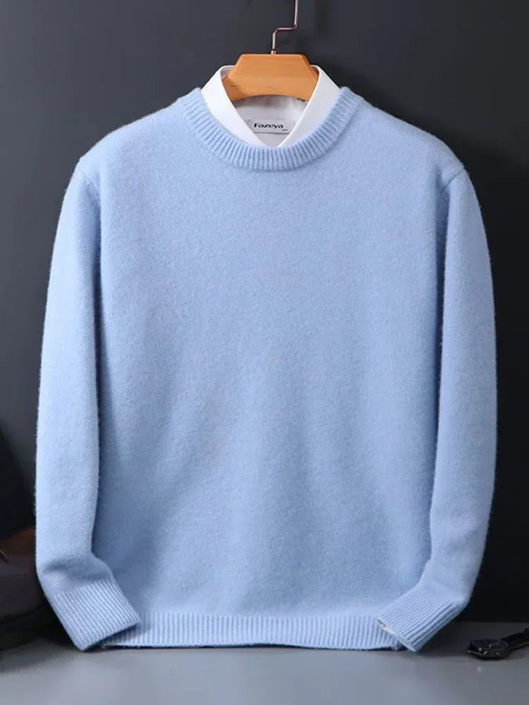 Cashmere Sweater O-neck Pullovers