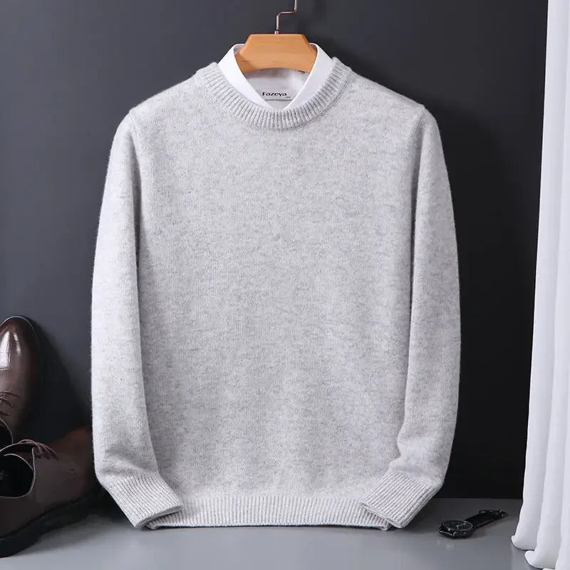 Cashmere Sweater O-neck Pullovers