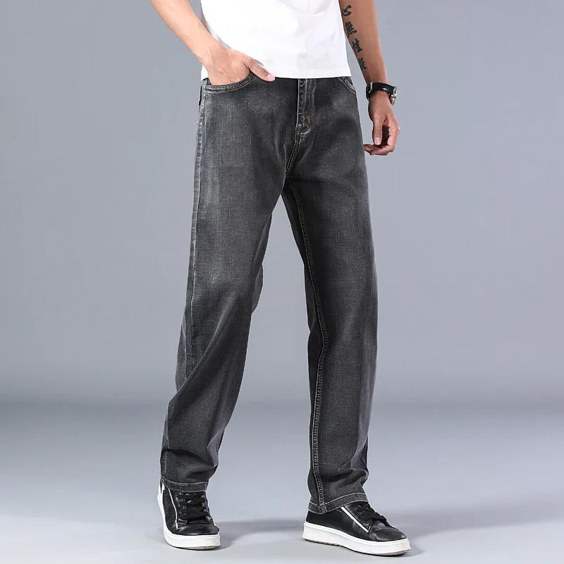 Men's Straight-leg Loose Classic Jeans