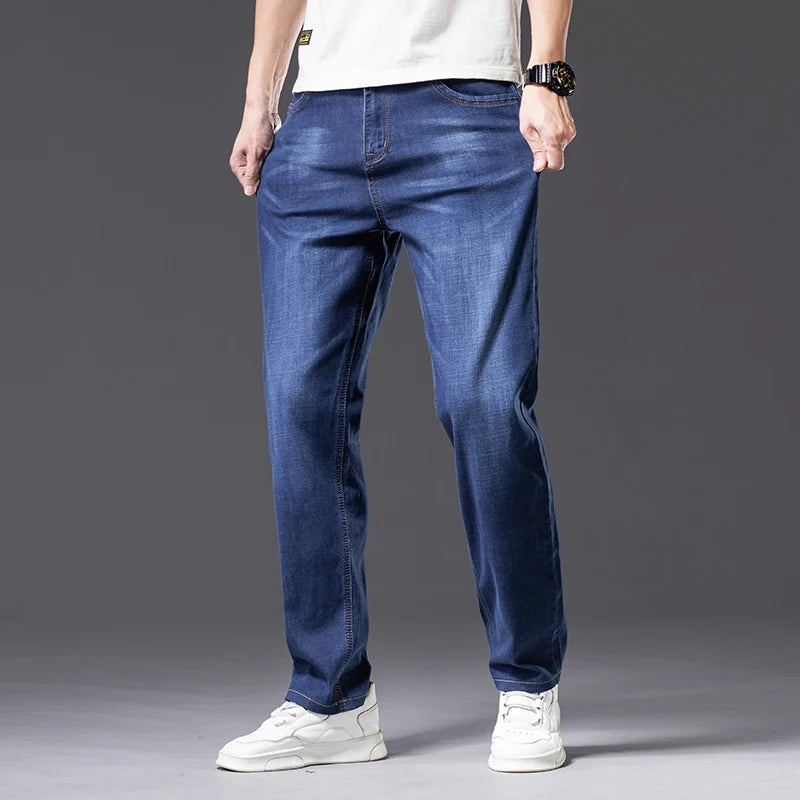 Men's Straight-leg Loose Classic Jeans