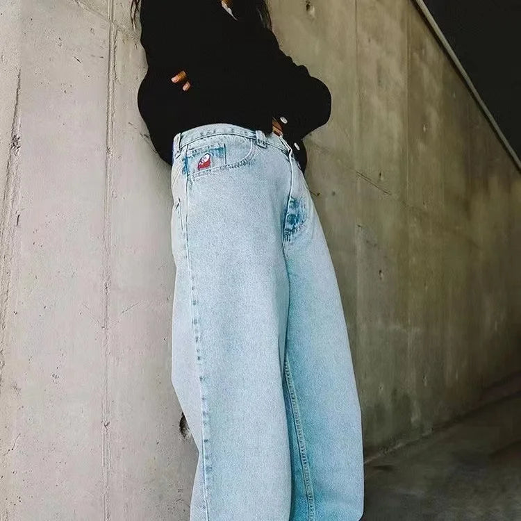 Men Streetwear Baggy Jeans