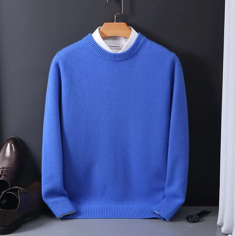 Cashmere Sweater O-neck Pullovers