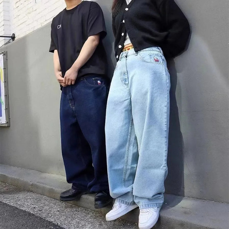 Men Streetwear Baggy Jeans