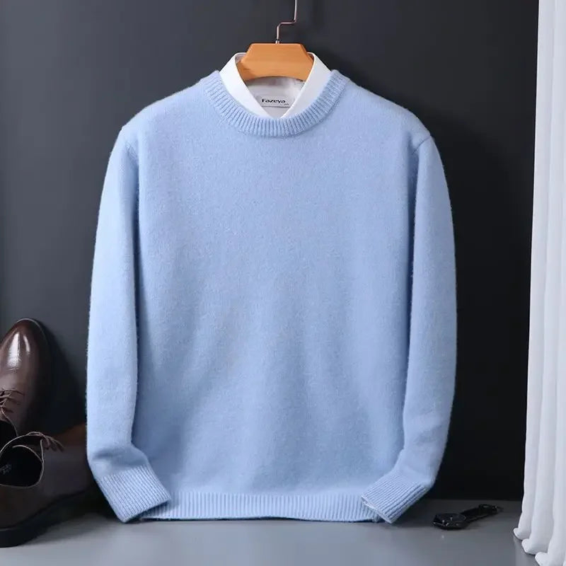 Cashmere Sweater O-neck Pullovers