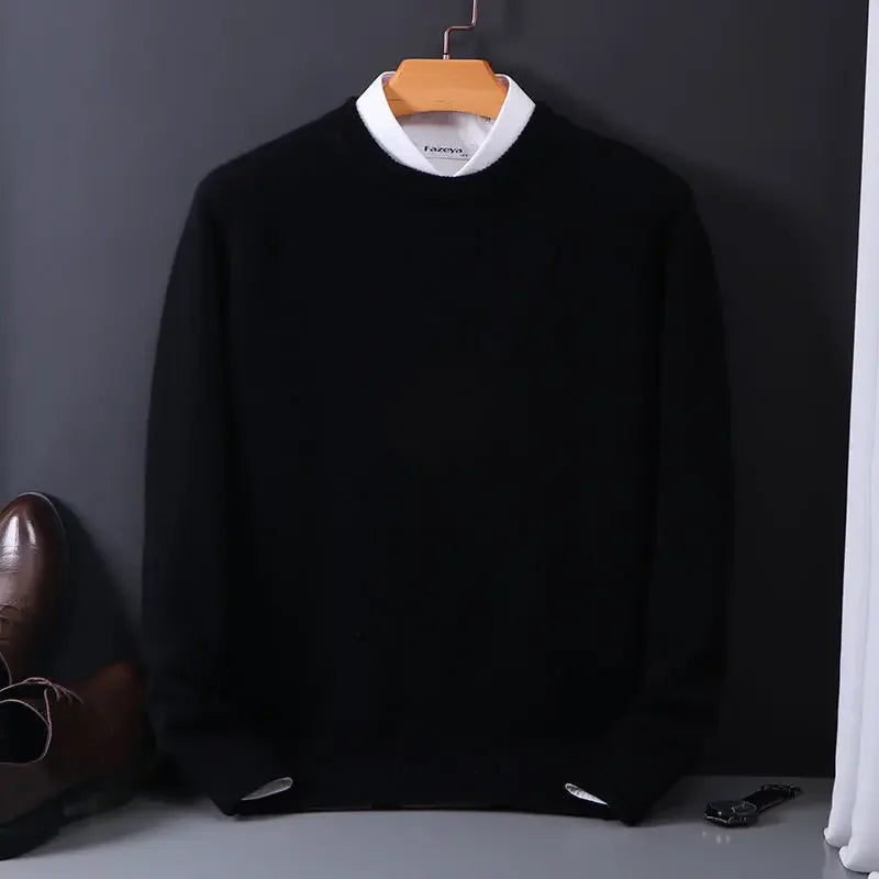 Cashmere Sweater O-neck Pullovers