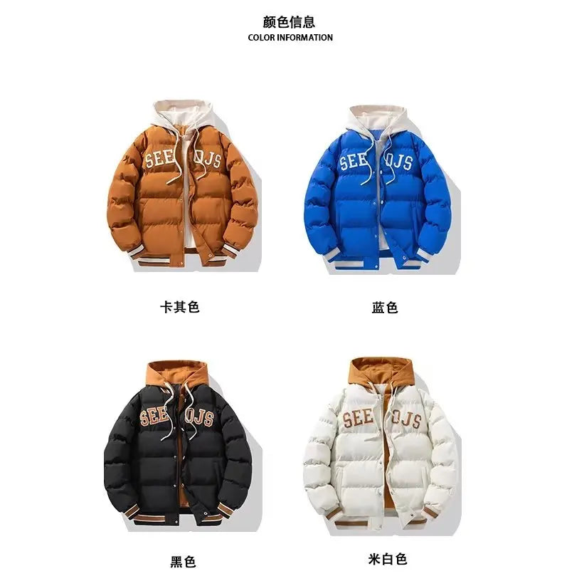 Winter Unisex Warm Hoodie Jacket