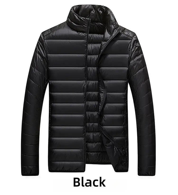 Winter Ultra Light White Duck Down Jacket Waterproof