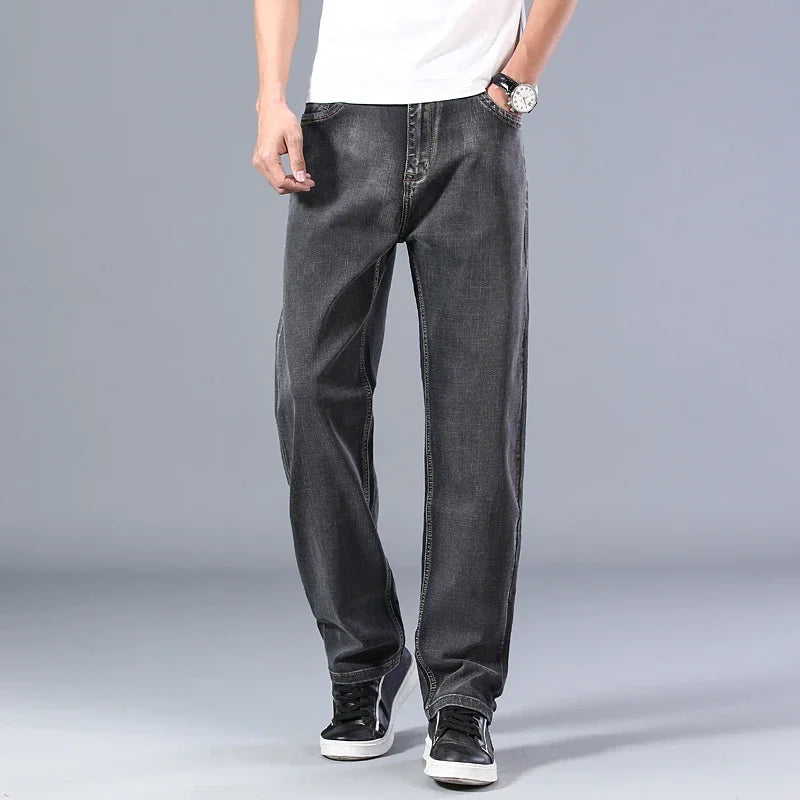 Men's Straight-leg Loose Classic Jeans