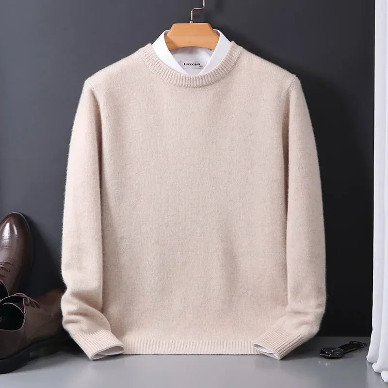 Cashmere Sweater O-neck Pullovers