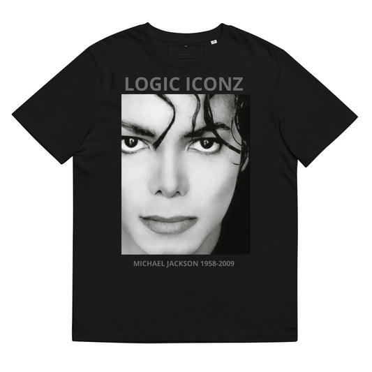 LOGIC ICONZ ( michael jackson ) Unisex organic cotton t-shirt