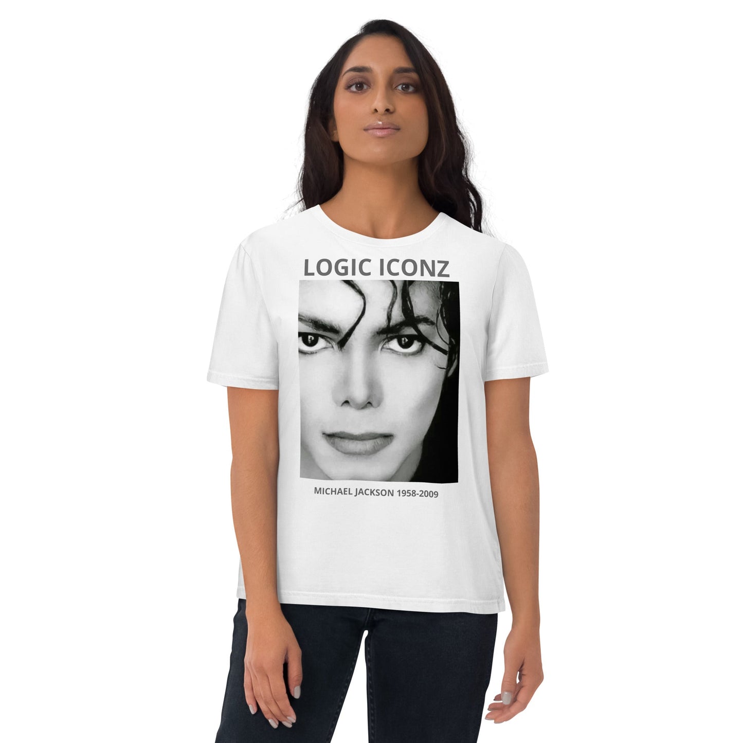 LOGIC ICONZ ( michael jackson ) Unisex organic cotton t-shirt